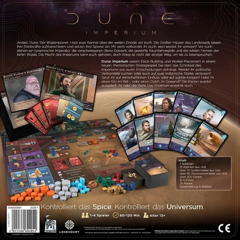 Dune: Imperium, lauamäng