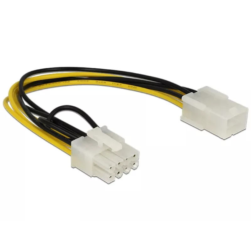 Sisemine toitekaabel DeLOCK 83775 0,2 m PCI-E 8-kontaktiline 6-kontaktilisele