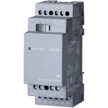 Siemens SPS-Expansion Module LOGO AM2 RTD 0BA2 6ED1055-1MD00-0BA2 12 V/DC, 24 V/DC (6ED1055-1MD00-0BA2)