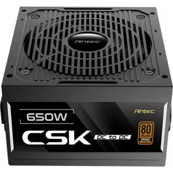 Antec Cuprum Strike CSK DC ATX toiteplokk - 650W (must) (0-761345-20107-0)