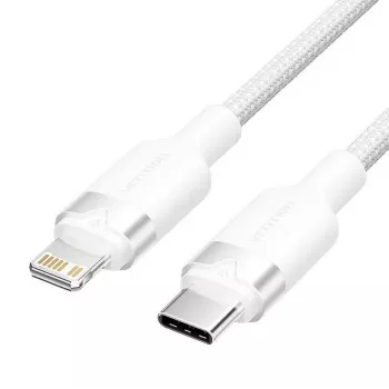 USB-C kuni Lightning kaabel Vention LAKWH — 2 m, valge