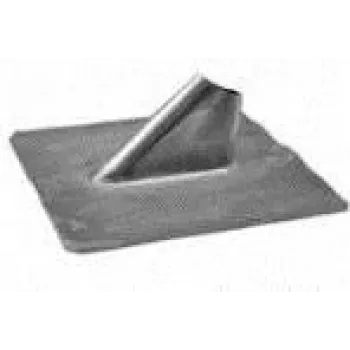 Televes tsinkplekist hülsiga pliikatuseplekk 410x410 mm, läbimõõt 60 mm (X2011)