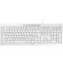 CHERRY STREAM klaviatuur Office USB QWERTZ Saksa Valge