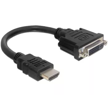 DeLOCK HDMI-DVI M/F kaabel 0,2 m