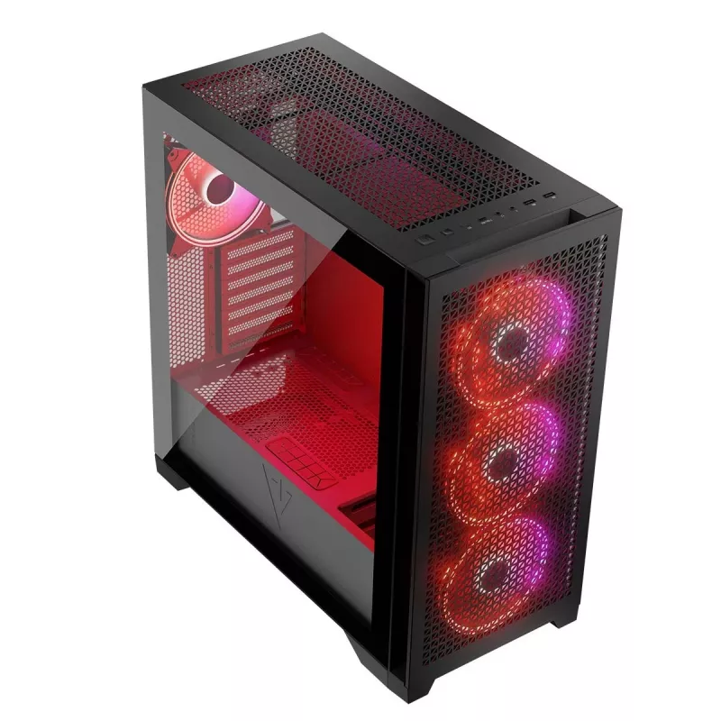 MODECOM Korpus VOLCANO EXPANSE T APEX ARGB MIDI Must