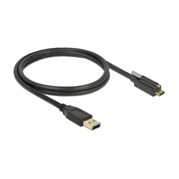 USB-kaabel DeLOCK 83717 USB 3.2 Gen 2 1m USB A USB C Must