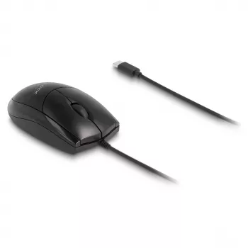 DeLOCK 12114 USB USB-C optiline mõlemakäeline hiir