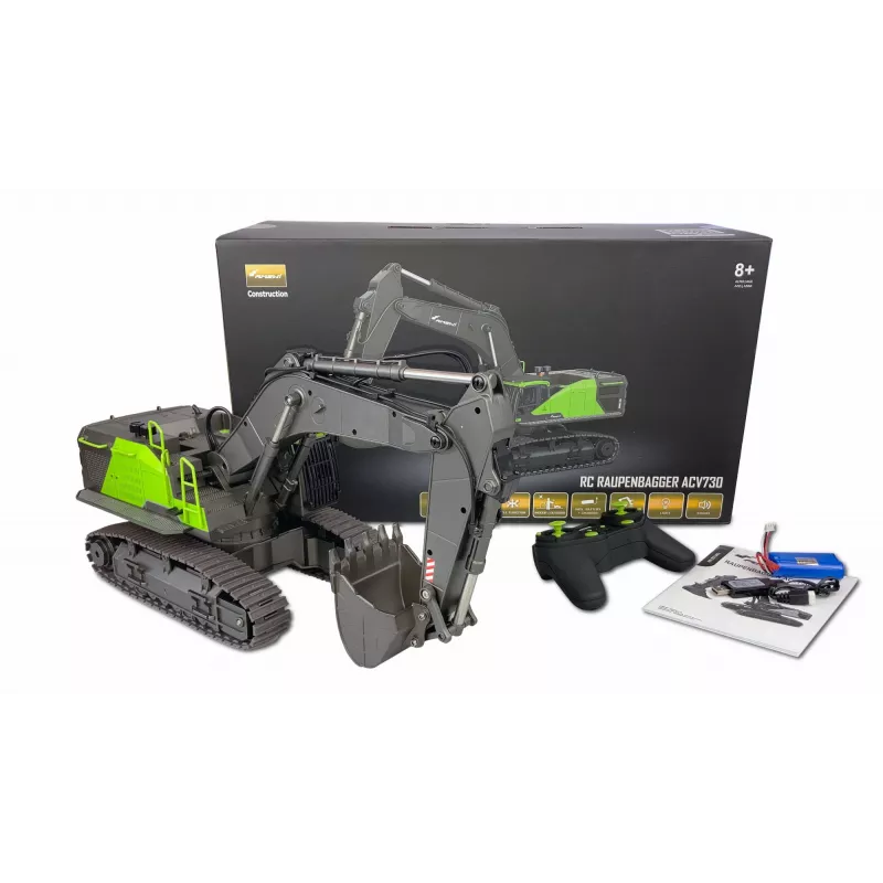Amewi ACV730 V3 kaugjuhitav RC-mudel ekskavaator Elektrimootor 1:14 (22516)