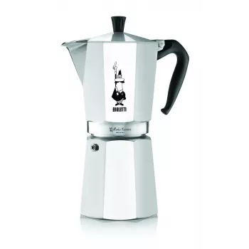 Bialetti Moka Express Moka pott 0,775 L Alumiinium, Must