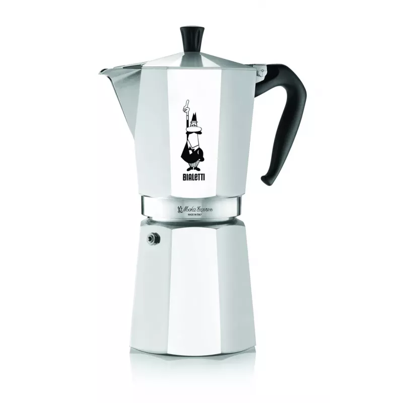 Bialetti Moka Express Moka pott 0,775 L Alumiinium, Must