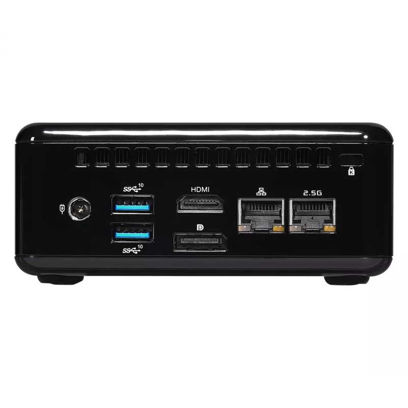 ASRock NUC BOX-1165G7 0,6 L arvuti must i7-1165G7 4,7 GHz