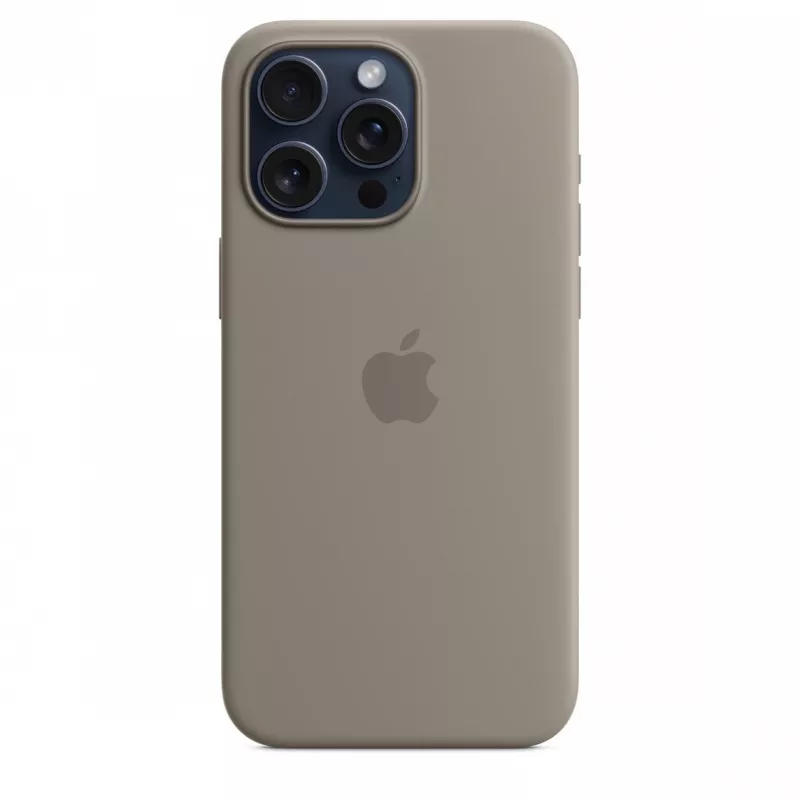 Silikoonümbris MagSafe'iga iPhone 15 Pro Maxile - savi