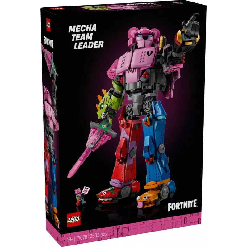 LEGO ehituskomplekt Team Leader Mechs 77078 — Fortnite, 2503 osa, 1 minifiguur, 450 mm mehi kõrgus