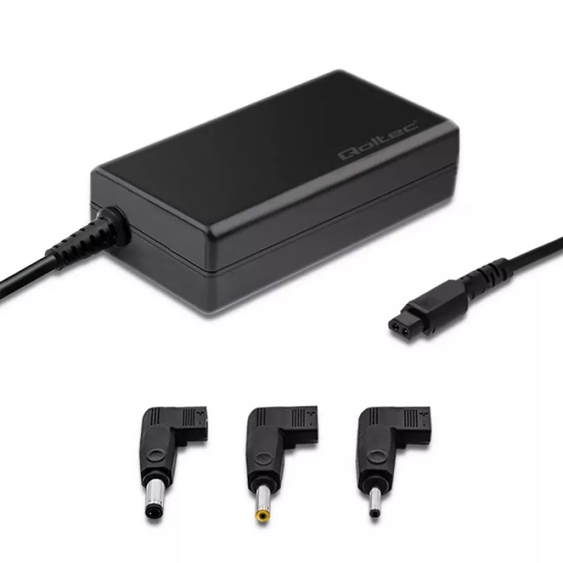 Qoltec 52415 toiteadapter, loodud Samsung Sony jaoks 65W | 3 pistikut | +toitekaabel