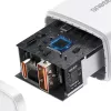 Seinalaadija Baseus Compact 1x USB-A + 1x USB-C 3A, kompaktne reisilaadija