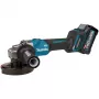 Juhtmeta nurklihvija GA008GM201 XGT, 40 V (sinine/must, 2x Li-Ion XGT aku 4,0 Ah, MAKPAC suurus 4)