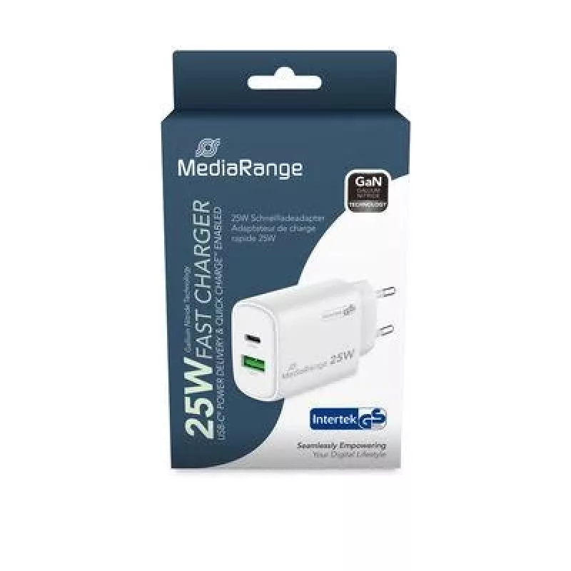 Toiteadapter USB/USB-C 25W/FAST MRMA112-2 Mediarange