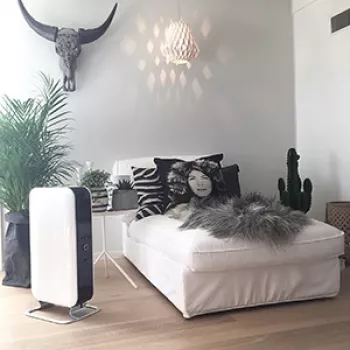 Mill õliradiaator OIL1500WIFI3, 1500 W, võimsustasemeid 3, sobib ruumidesse kuni 25 m², WiFi+rakendus, valge