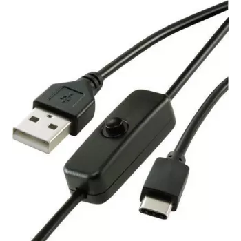 Renkforce RF-4495298 USB-kaabel Must