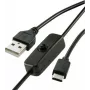 Renkforce RF-4495298 USB-kaabel Must