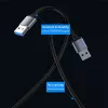 USB-jaotur QOLTEC 53793 — USB 3.0 sisend, 3× USB 2.0 porti