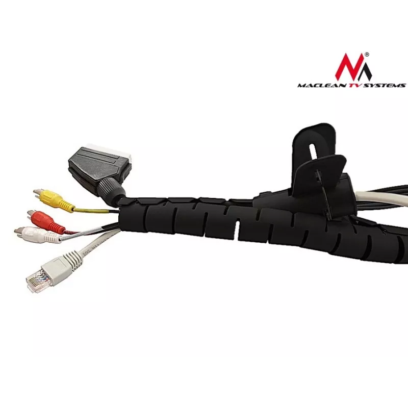 Kaablikorraldushülss MACLEAN 2 m × 25 mm, elastne polüpropüleen, juhtmekaitse