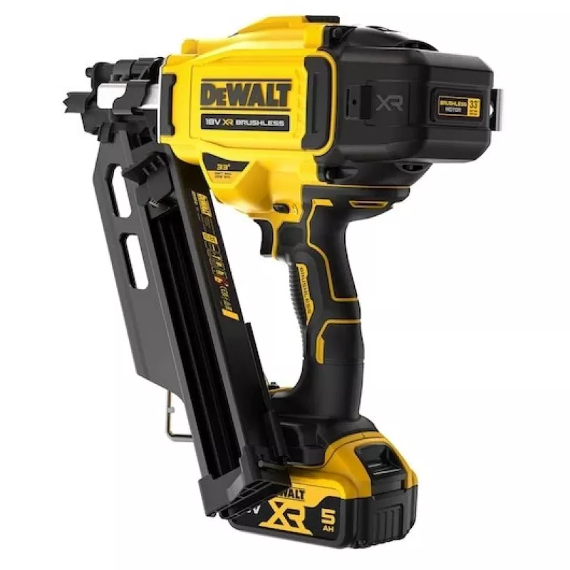 Naelapüstol DeWalt DCN930P2-QW juhtmevaba harjadeta, 30° nurga all