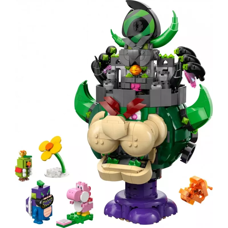 Ehitusmänguasi LEGO Super Mario Prints Florian ja Bowseri loss komplekt 72042