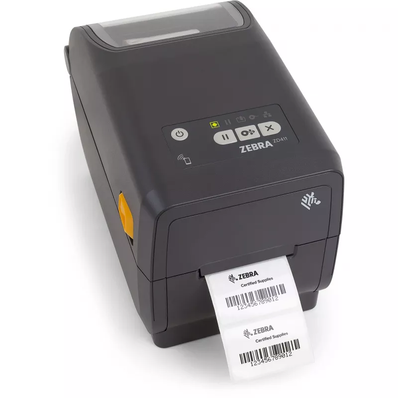 Zebra ZD411 sildiprinter termosiirde 203 x 203 DPI 152 mm/s Juhtmega ja juhtmeta Bluetooth