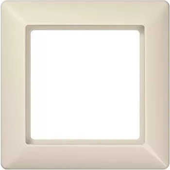 Lüliti katteraam Jung AS 581 elevandiluu, duroplast, 1-kohaline, 80,5 x 80,5 mm