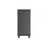 Võrgukapp LANBERG 19 tolli 24U 600x800 mm must, klaasukse ja LCD väljalõikega (lamepakendis) v2