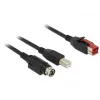 USB-kaabel DeLOCK 85489 USB 2.0 3 m USB B must