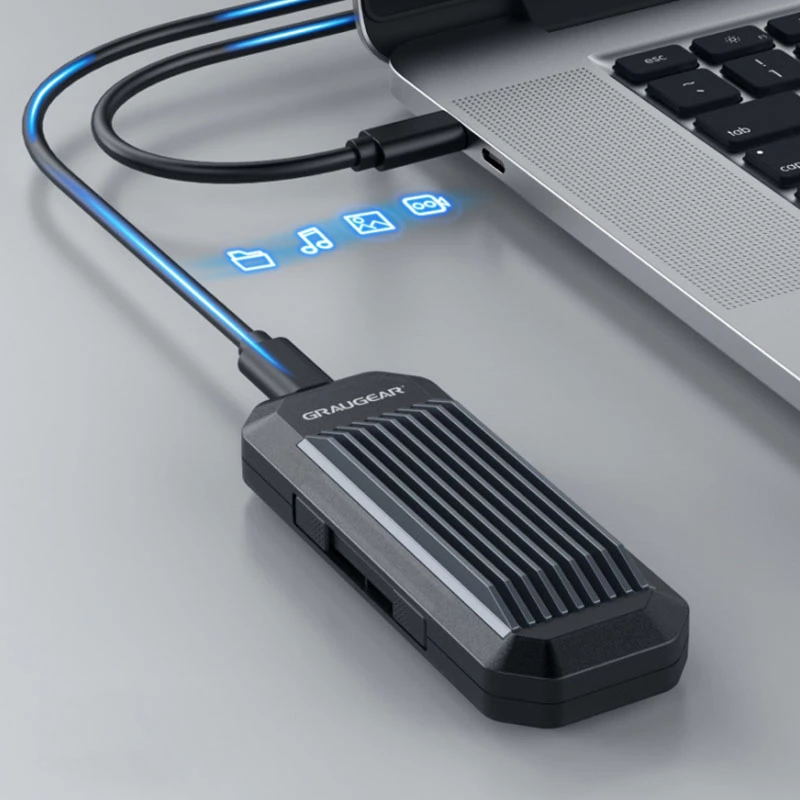 SSD-korpus GRAUGEAR G-M202-AC-10G Must M.2