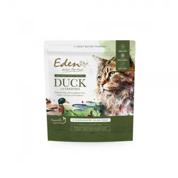 EDEN Duck & Sardine - kuiv kassitoit - 1.5 kg