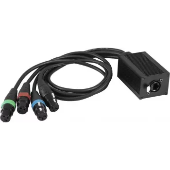 Adapter RJ45-DMX EUROLITE DNK-2 (mudel 70064832) — RJ45-DMX signaalimuundur