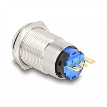 Surunupp-paneel DeLOCK 20985 hõbedane 230V 3A