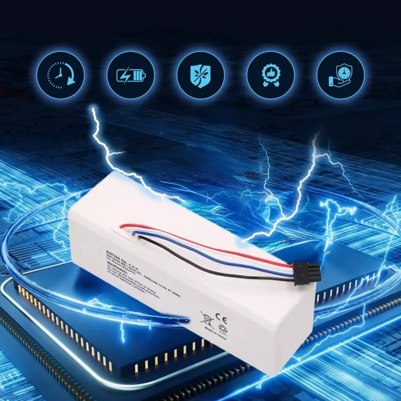 Aku Xiaomi Robot 1C P1904-4S1P-MM, 3200mAh, 47,36Wh, STYTJ01ZHM Mijia 1C P1904-4S1P-MM (Dreame MC1808)