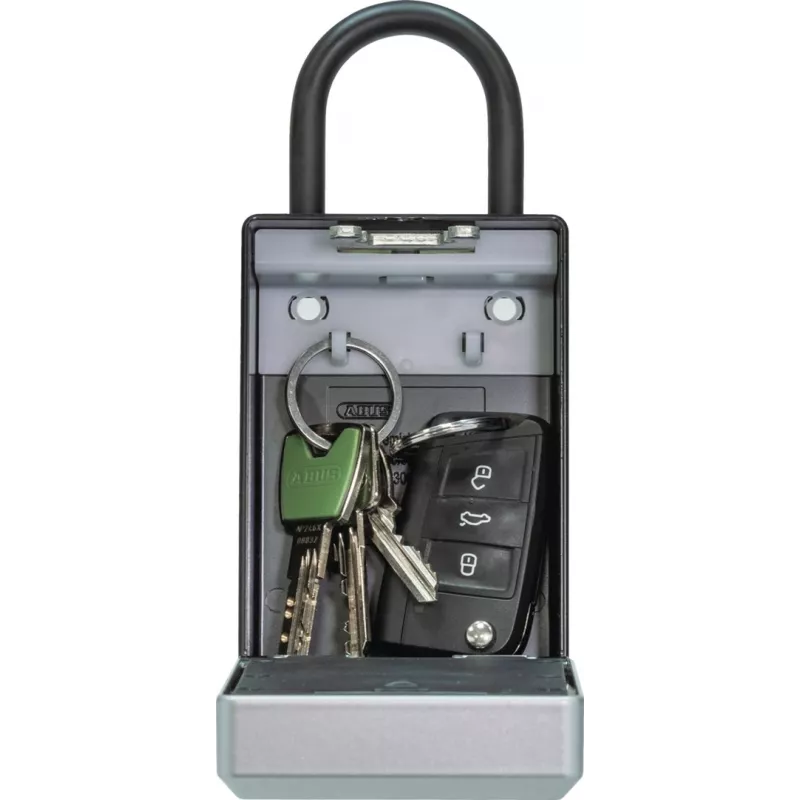 Key Garage ABUS 797 Teras Must Hõbedane Koodlukk 82,5x63x179mm
