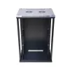 Seinale kinnitatav rack Extralink Rackmount kapp 18U 600x600 Must võtmelukk