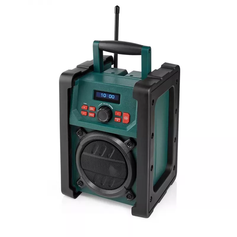Raadio Nedis RDDB3100GN 15W Bluetooth IP65 Must/Roheline