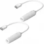 Võrgukaabel Ubiquiti UACC-Cable-Extender-C6A RJ-45 Cat6a 0,185 m valge