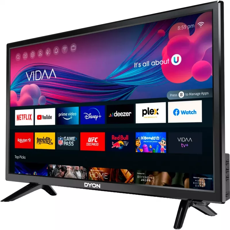 Televiisor Dyon 24 VX 24-tolline HD nutiteler Wi-Fi 1366 x 768