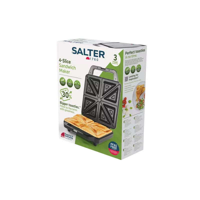 Salter EK6538VDE 4-viiluline võileivagrill