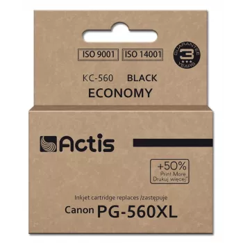 Actis KC-560 tint (asendab Canon PG-560XL; Supreme; 22 ml; must). Prindib 50% rohkem kui OEM.