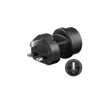 Microconnect PETRAVEL1 pistikupesa adapter tüüp F Must