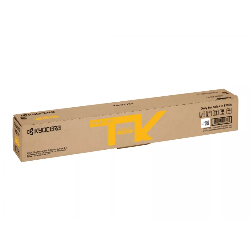 KYOCERA TK-8115Y toonerikassett 1 tk originaal kollane