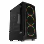 Arvutikorpus IBOX LUPUS 27 Midi Tower ATX, karastatud klaas, RGB, 455×200×380 mm, toetab ATX, GPU kuni 32 cm