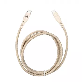 USB USB-C kuni USB-C andmekaabel Tellur TLL155441, 1 m, 3 A, Power Delivery 60 W