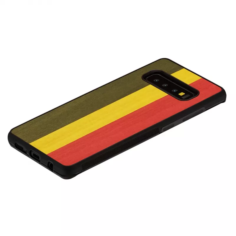 man and wood nutitelefoniümbrise Samsung Galaxy S10 jaoks — reggae must kaitseümbris