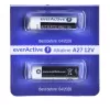 Korduvlaetav akupakett everActive 27A5BL, leelispatarei 12 V, silindriline, 5 tk, 27,3 × 7,62 mm